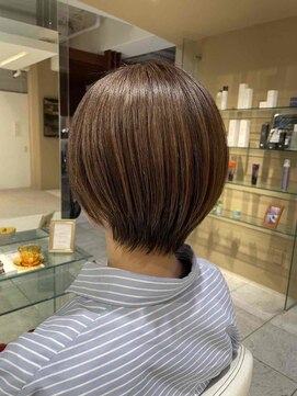 アース コアフュールボーテ 国分寺店(EARTH coiffure beaute) ショートボブ/ハイライト/イルミナカラー