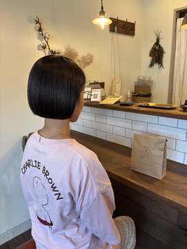 ヘアーエダ(hair eda.) キリッパナシボブ