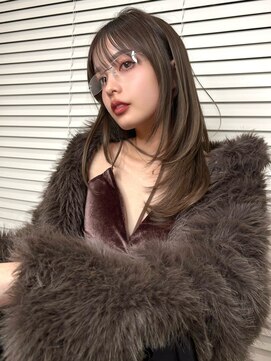 ロンドプロフィール 浦和(Lond profil) ブリーチなしカラー伸ばしかけヘア簡単スタイリング小顔ヘア