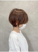 ショートヘア#小田急相模原#くびれショート#丸みショート