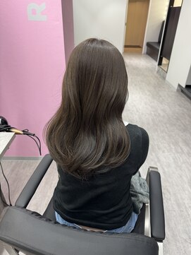 【名古屋、栄】レイヤーカット/ワンホンヘア/オリーブベージュ
