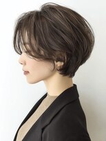 トコラソ セカンド 松戸(tocolaso second)&nbsp;ココアベージュ/黒髪/小顔/ショートボブ/レイヤー/松戸