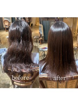 髪質改善と縮毛矯正の専門店 サンティエ(scintiller) 髪質改善/縮毛矯正/美髪/艶髪/弱酸性縮毛矯正/美髪ストレート