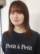 ヘアークラフト(Hair Craft)&nbsp;レイヤーカット×ボルドーブラウン