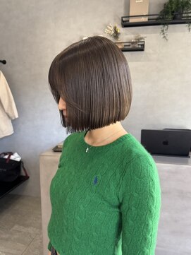 リアン(lien) ボブ&ベージュカラー♪