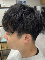 ナム 錦糸町(NAM)&nbsp;MEN'S HAIR/ブルーブラック/フェザーパーマ/錦糸町