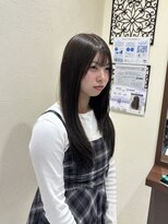 アフロディーテ(Aphrodite)&nbsp;透明感オリーブグレージュ×ナチュラルロングレイヤー