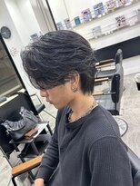 ネクスト 静岡店(NEXT)&nbsp;フェザー　パーマ　ウルフ　センターパート