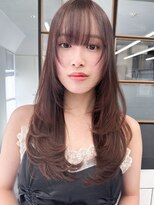 ソア 渋谷(soar)&nbsp;酸性ストレート/レイヤーカット/春夏カラー//髪質改善