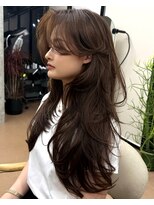 ヌエン 渋谷(NU/EN)&nbsp;春夏にオススメ！バタフライレイヤー×アッシュブラウン