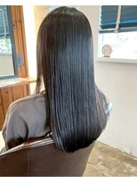 アズグロウ エクラ(AS GROW 'eclat) 艶髪ナチュラルストレート
