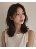 池袋西口/全席完全個室/シースルーバング/ミルクティーベージュ