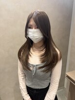 サロンドディバース(Salon de DIVERSE) ロングレイヤー/ヘーゼルブラウン
