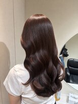 アロッタ 池袋(alotta)&nbsp;ブリーチなし◇暖色ブラウン×ツヤ感ヨシンモリ/韓国風