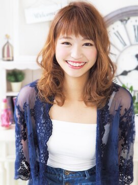 ヘア ジュレ ドゥ(hair jurer deux) 【ヘアジュレドゥ 花井】 可愛く可愛く☆ナチュフェミニン☆