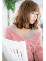 ヘアアンドビューティー ミック(Hair & Beauty miq) ハートわしづかみ!ゆるハネくびれミディb