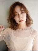 【La fith】 アンティークベージュ×パーマ