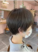 コンパクトフォルムのマッシュショート【藤沢駅/藤沢】