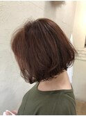 クセ毛を生かしたニュアンスショート