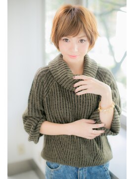 エル トウキョウキャンディ(L tokyo CANDY) 小顔ショート×ナチュラルストレート【十条 東十条 赤羽 王子】