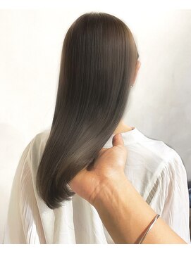 ヌード(nude) nude田中【ブリーチ無し】髪が柔らかく見えるブラウンカラー