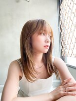 エース (ACE)&nbsp;ACE 横浜　顔まわりレイヤー×ワンレングス