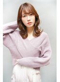 大人可愛いミディアムレイヤー【銀座/有楽町】30代40代50代