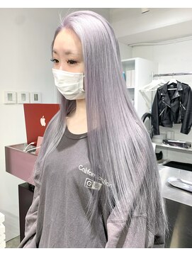 ディーカヘアーセンダイ(Di KA HAIR sendai) white/ホワイトカラー/ケアブリーチ/ハイトーン/ブリーチ