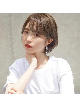 アトリエ フェム(atelier.fem) 柔らかいカジュアルショートボブ