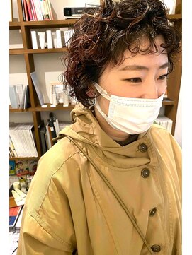 バローチェ 大阪 堀江(Barouche) 【Barouche/中島綾子】 ショート パーマ 堀江