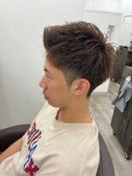 美容室 リズヘアー 稲毛店(Riz hair) ツーブロック　アップバング　ツイストMIX　[稲毛/稲毛駅]