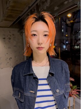 リム(LIM) オレンジボブウルフ【安部 孝佑】