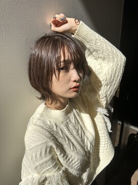 ロンド ストラーダ 心斎橋(Lond strada) モードヘアミディアム×美髪【髪質改善/縮毛矯正】