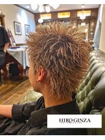 ヒロギンザ 新橋日比谷口店(HIRO GINZA)&nbsp;束感スパイキーショート/ハイライト/2ブロマッシュ/束感/波巻き