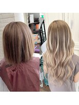 クラン ヘアーアンドスタジオ(CLAN hair & studio)&nbsp;#沖縄美容室#沖縄ハイトーン#沖縄エクステ#プルエクステ