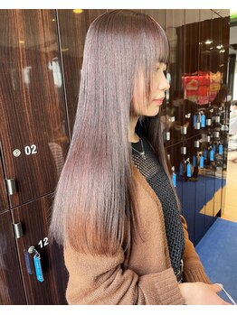 ナンブスカイ(nambu-SKY)の写真/ツヤツヤの髪が手に入るのは『nambu-SKY』スタイリスト厳選のトリートメントで髪質改善！艶髪自慢しよう☆