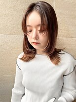 大人可愛い/ボブ/外ハネ/20代30代40代/銀座