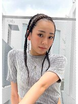 ラブ ロック Love' Lock コーンロウ・ブレイズ・成人式、成人式ヘア、dleague・chiharu