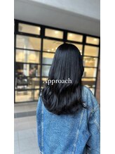 Approach/ 髪質を整える３つのアプローチ。