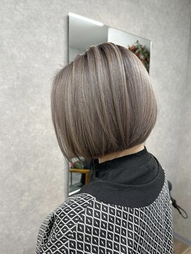 リベストバイジェービー 稲毛(li best. byjb) 切りっぱなしボブ/エアリーロング/美髪/ピンクブラウン[稲毛]