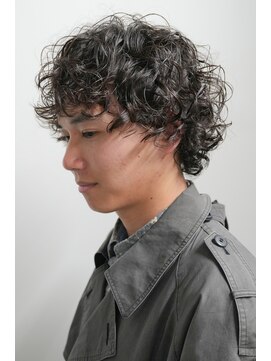 モリゲン フェローシップ レグ(MORIGEN fellowship REGU) カルマパーマウルフアッシュブラックベリーショート0403