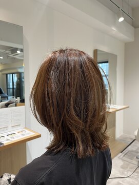ソイクフ 四条大宮店(SOY-KUFU) 大人可愛い◎20代30代40代カールセミディシアーカラーくびれヘア