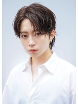 ブリーチ 黒川店(BLEACHi)&nbsp;【BLEACHi】韓国風センターパート【numberA.×BLEACHi】ワックス