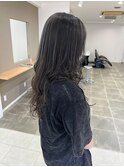 外国人風ハイライト/ブルーグレー/暗髪/艶髪 里見美穂