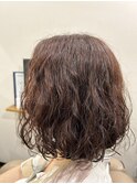スタイリング楽々！レイヤーパーマ/30代/40代/50代/ハイトーン