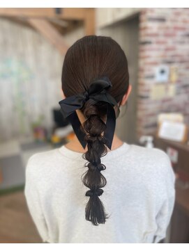 グリームス(GLEAMS) ヘアセット（（編み下ろし