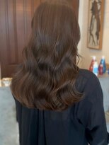 ソワリー 栄(THOiRY)&nbsp;グレージュヘア/縮毛矯正/艶髪/ブリーチなしカラー