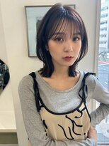 ハニーシブヤ(HONEY shibuya)&nbsp;イメチェンクラゲヘアーレイヤーカット美髪ダークブラウン1