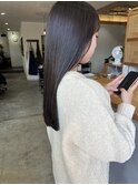 湿気にも負けないうる艶ヘア/髪質改善ストレート/美髪育成