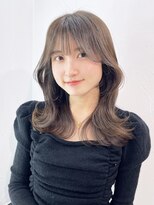 アルバム 新宿(ALBUM SHINJUKU) ロング顔周りレイヤーくびれヘア前髪カット_79991